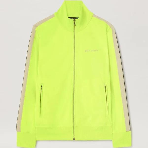 Palm Angels Classic Logo Fluo Track Jacket - XS - Yellow - male