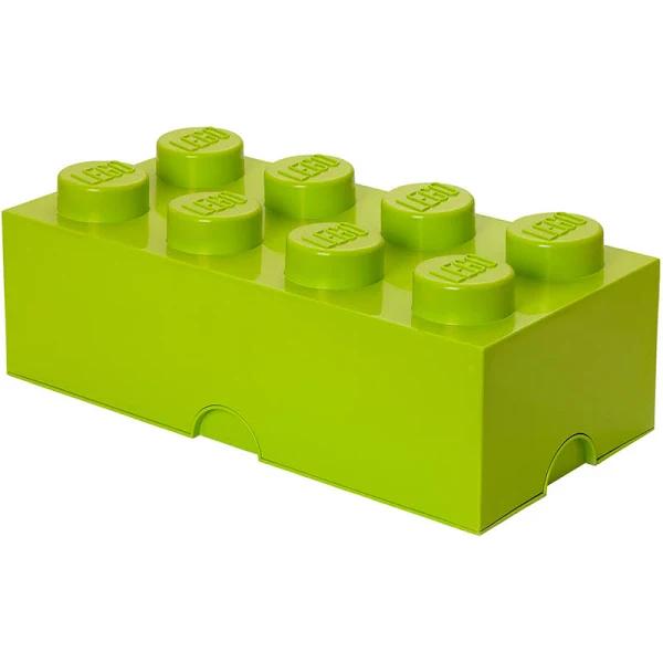 LEGO: Storage Brick 8 - Lime Green