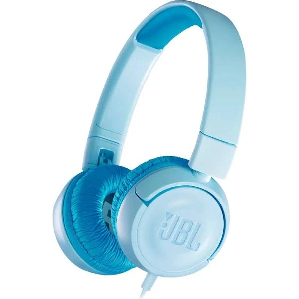 JBL Jr300 Kids On Ear Wired Headphones Blue