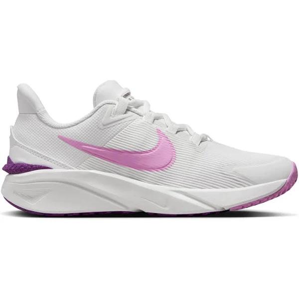 Nike Star Runner 4 NN Grade School White/Beyond Pink/Viotech