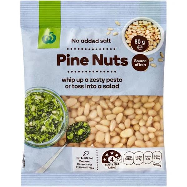 Woolworths Pine Nuts 80g