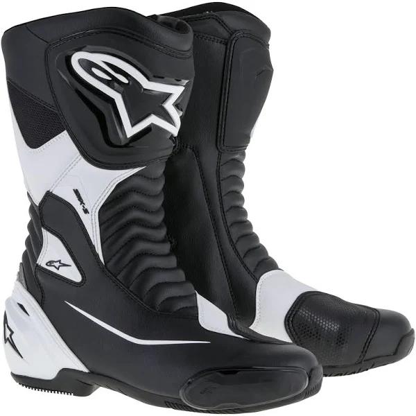 Alpinestars SMX S Boots - Black/White - 48