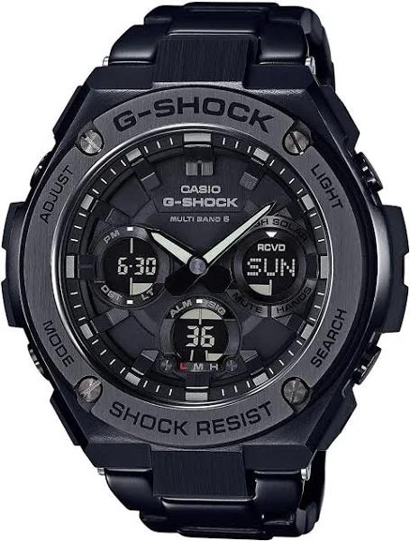 Casio G-Shock G-Steel Electric Wave Solar GST-W110BD-1BJF Black