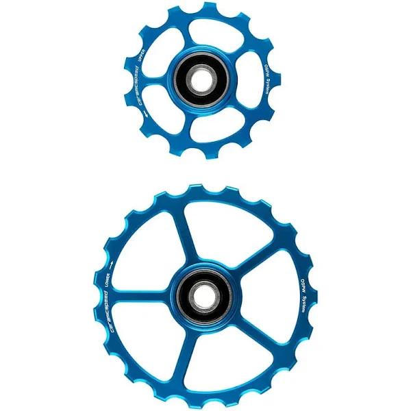 CeramicSpeed OSPW Alloy Coated Pulleys Silver 15/19t 110574