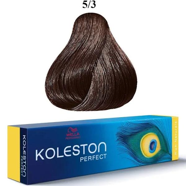 Wella Koleston Perfect Hair Colour 5/3 Light Gold Blonde 60ml