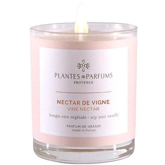 Plantes & Parfums - 180g Perfumed Hand Poured Candle - Vine Nectar