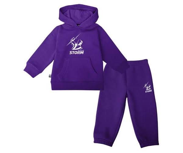 Melbourne Storm Hoodie Tracksuit Set - Toddler / Kids