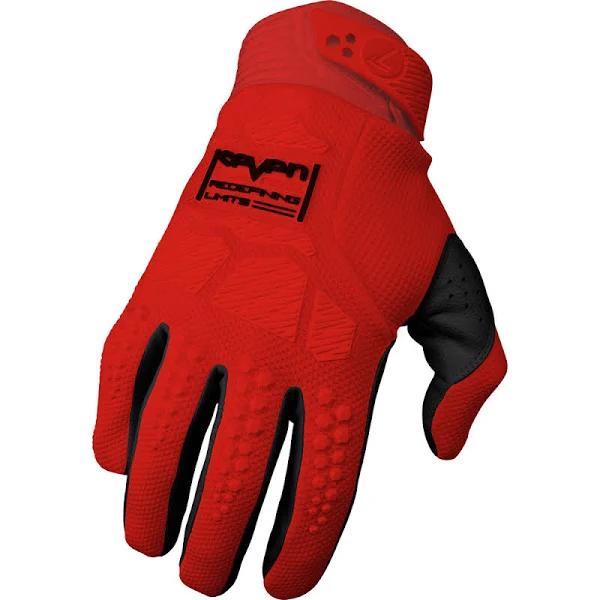 Seven Rival Ascent MX Gloves Red M