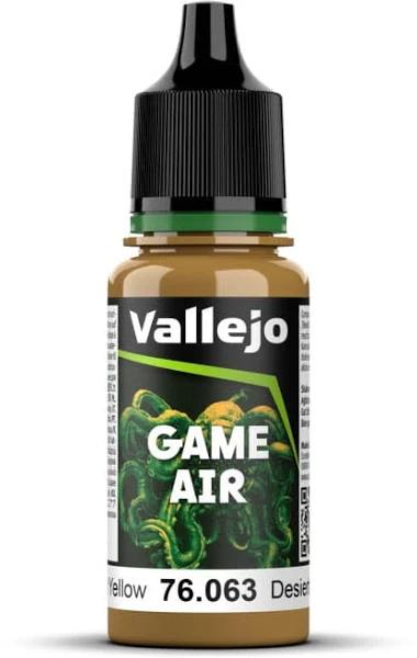 Vallejo Game Air - Desert Yellow 18 ml