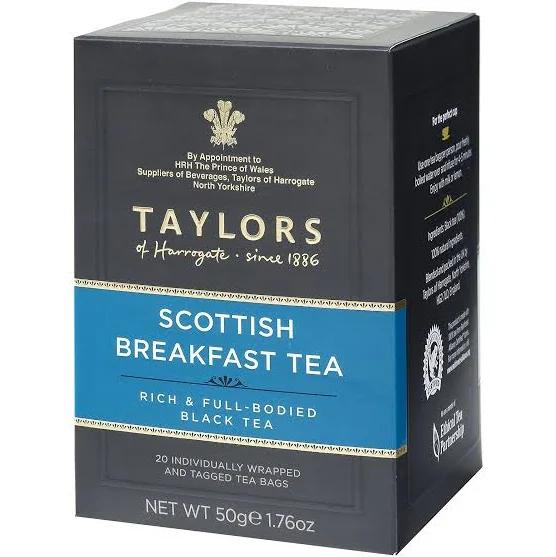 Taylors of Harrogate, Scottish Breakfast Tea, 20 Teabags