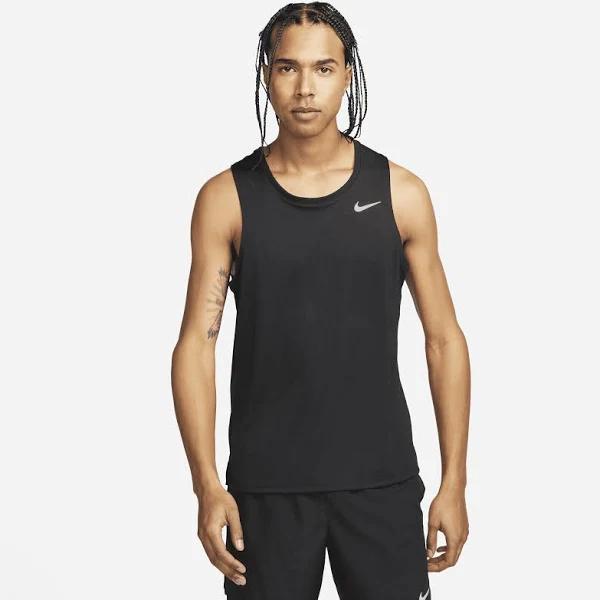 Nike Mens Dri-FIT Miler Tank Black XL