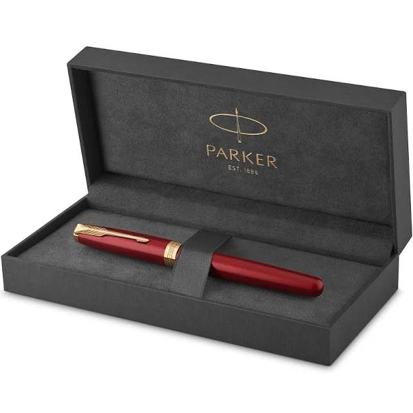 Parker Sonnet Fountain Pen Red Lacquer Fine