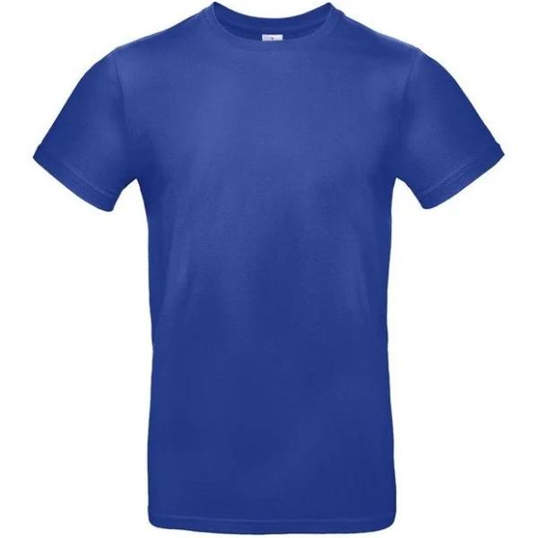 B&C Mens #E190 Tee Cobalt Blue XS Cotton Mens Tee