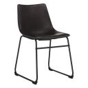 Saddle Dining Chair Black by Freedom