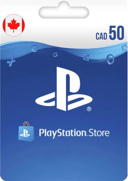 PlayStation Network Card (CAD$ 50 / for Canada Network Only)