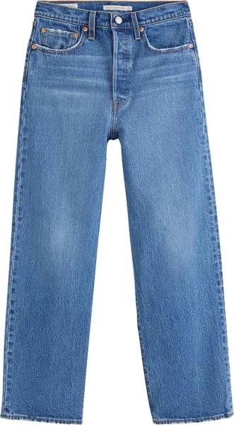 Levis Ribcage Straight Ankle Jeans