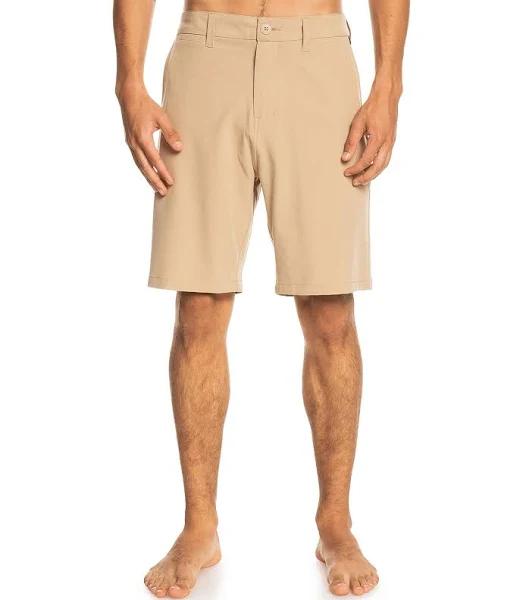 Quiksilver Mens Union Amphibian Hybrid 20 Inch Outseam Water Friendly Short