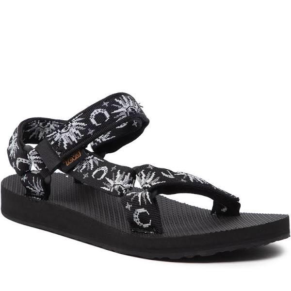 Teva - Women's Black Strappy Sandals - Original Universal - Women's - Size 8 at The Iconic