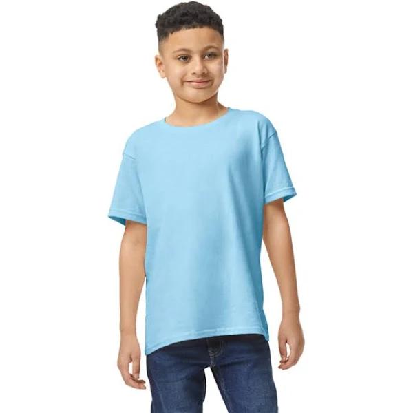 Gildan Heavy Cotton Youth T-Shirt Light Blue YXS