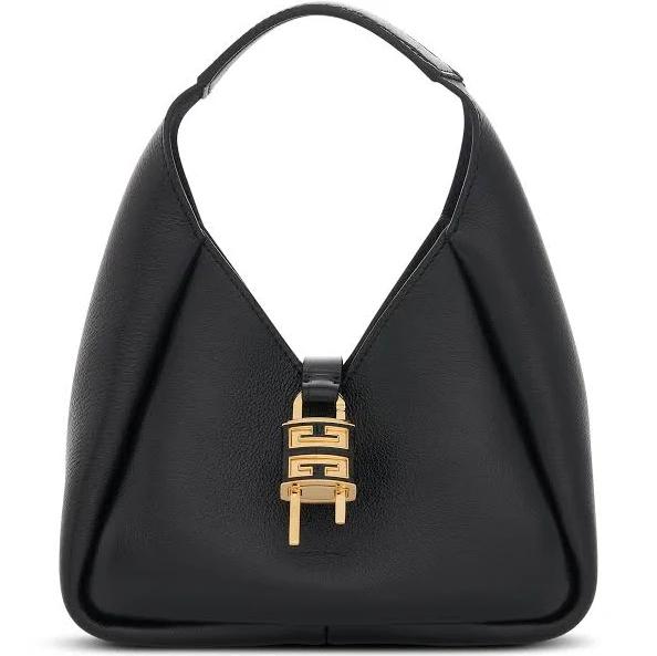 GIVENCHY- Mini Leather Hobo Bag- Woman- Uni - Black