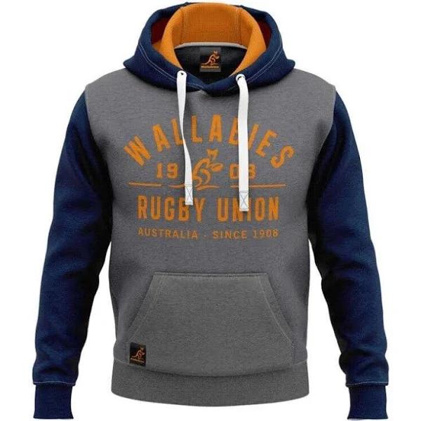 ARU Grandstand Hoodie - Australian Wallabies - Adult - Jumper - Hoody