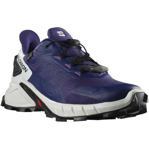 Salomon Supercross 4 GORE-TEX Shoes Blue Lilac Women - 37(1/3)