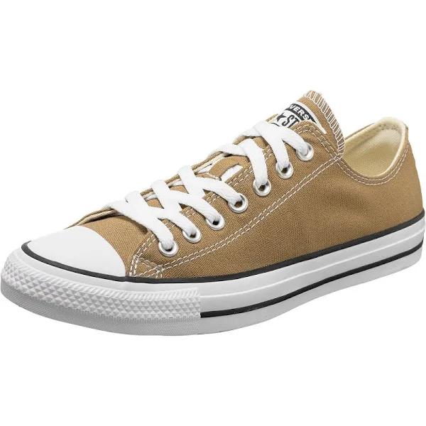 Converse Men's Chuck Taylor All Star Low Sneakers Sand Dune Brown, Size 13