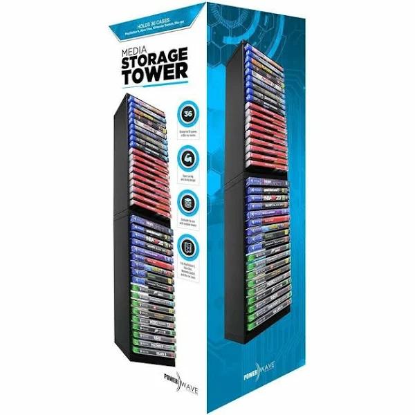 Powerwave Media Storage Tower - PS4