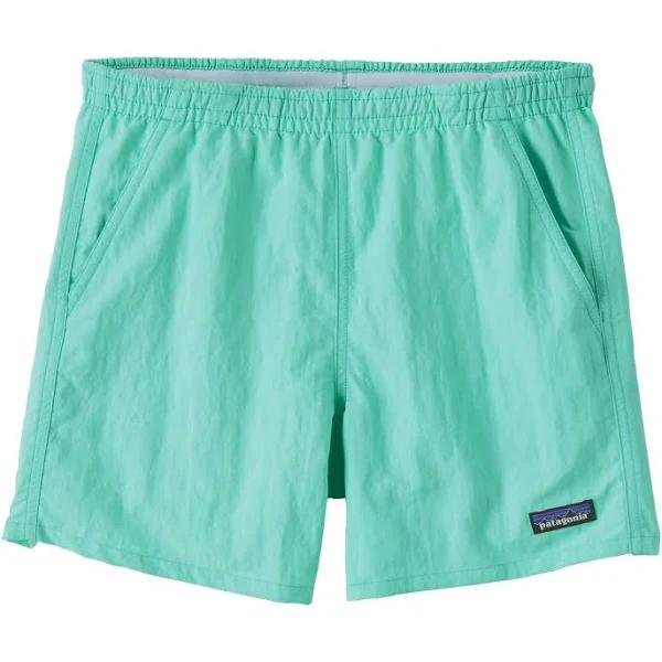 Patagonia Baggies Shorts Turquoise Blue Women - XS