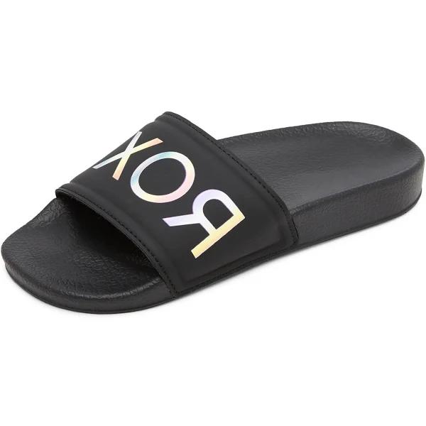 Roxy Girls Slippy II Sliders - Black