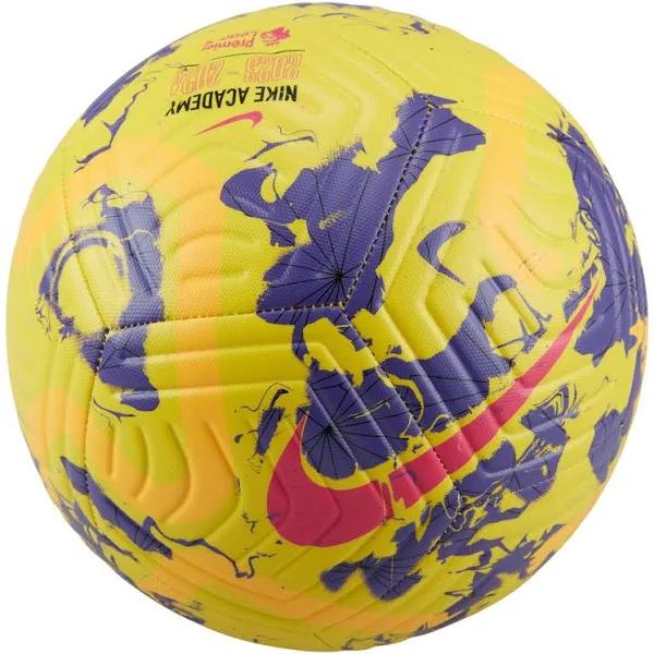 Nike 2023/24 Premier League Academy Soccer Ball Yellow 3