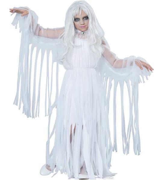 Ghostly Girl Child Costume, Large