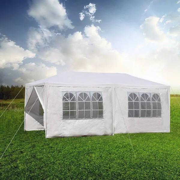 Gazebo Outdoor Marquee Party Tent 3M x 6m White Cooper - Earn Everyday Rewards, AfterPay Available