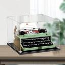 Easycase Acrylic Display Case for LEGO 21327 Ideas Typewriter Figure Storage Box Dust Proof Glue Free