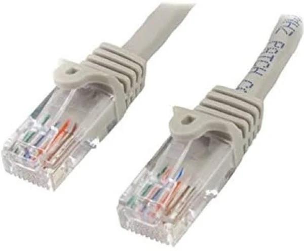 Startech 7m Gray Cat5e Ethernet Patch Cable - Snagless