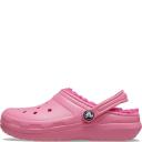 Crocs Nursery Classic Lined Clog - Pink - Size - 8