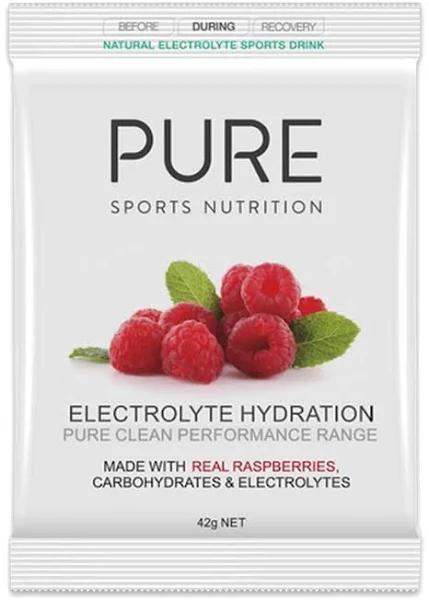 Pure Electrolyte Hydration 42g Sachet - Raspberry