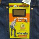 Wrangler Mens Original Fit Jean Rigid - Leg Length 34" Waist 35"