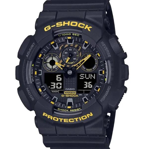 G-Shock GA100CY-1A Analogue Digital Black Watch