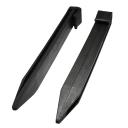 Icon Plastics 280 x 25mm Black Garden Edge Multi Peg