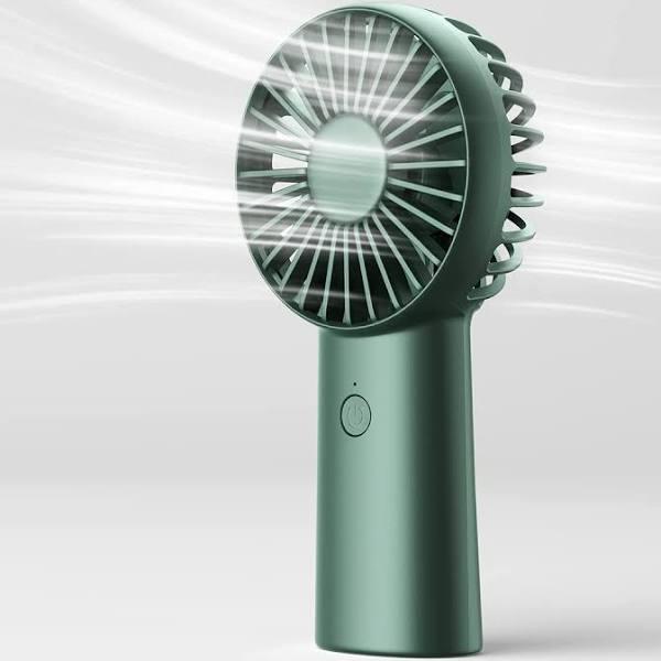 JISULIFE Handheld Fan, 4000mah Portable Hand Held Fan, Mini Personal Rechargeable Hand Fan, Max 16hrs Battery Operated USB Small Fan with 3 Speeds