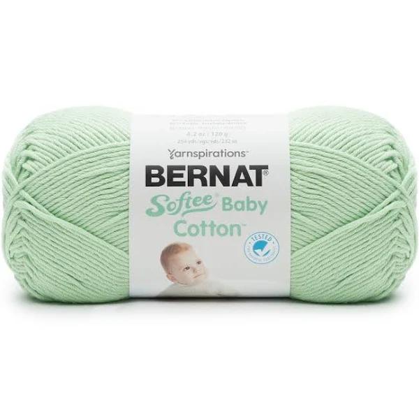 Bernat Softee Baby Cotton Yarn Jade Frost