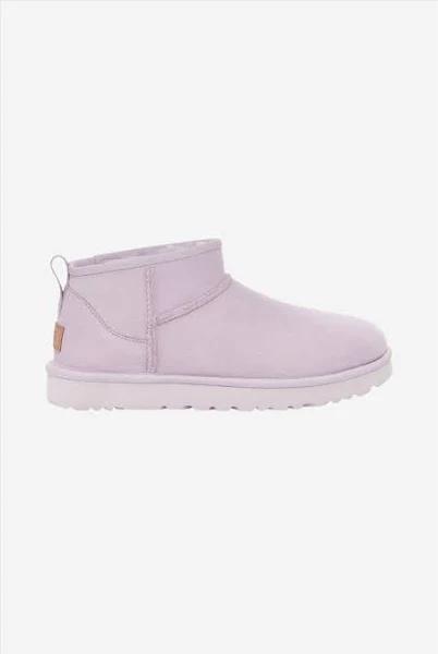 UGG Womens Classic Ultra Mini Lavender Fog Size 9 | AfterPay Available