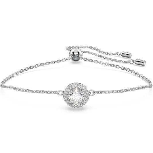 Swarovski Constella Bracelet, Round Cut, White, Rhodium Plated