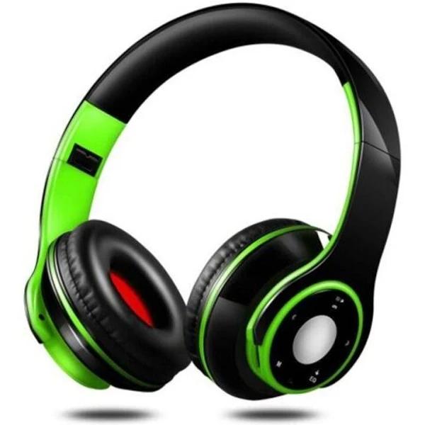 Wireless Bluetooth Headset Alien Green