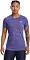 Under Armour Women's Tech Tiger Short Sleeve Blue SM