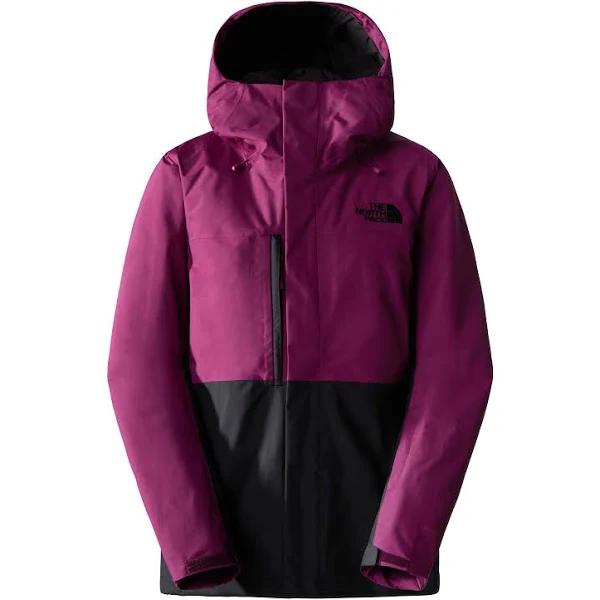 The North Face Freedom Insulated Hooded Jacket Violet Black Women - L