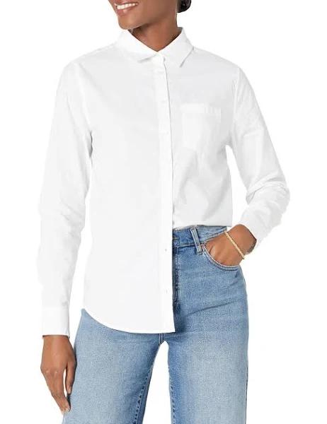 Amazon Essentials Women's Long-Sleeve Shirt