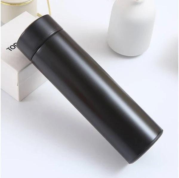 16 oz Insulated Water Bottle,Stainless Steel Double Wall Vacuum Thermos,Leak Proof Water Bottle-Black - AfterPay & zipPay Available