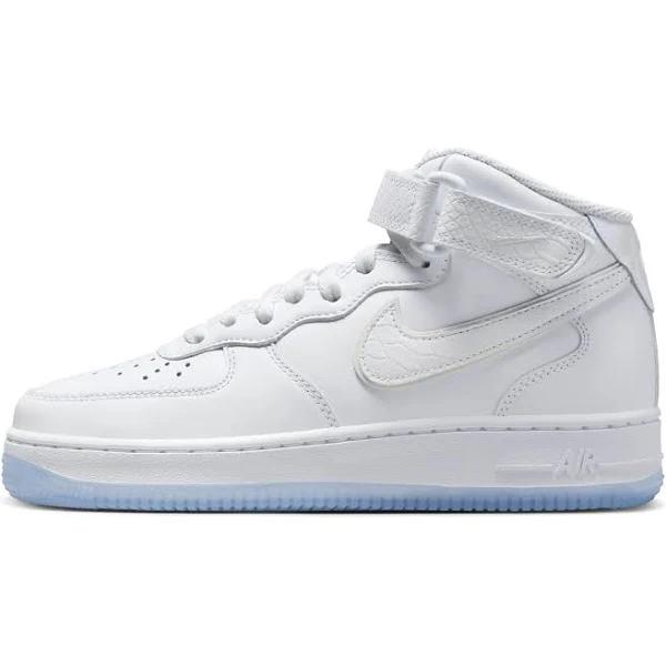 Nike Air Force 1 Mid White Snakeskin Ice (Women's)